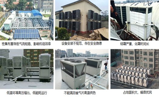 單一空氣源熱泵“供熱不達(dá)標(biāo)、壓縮機(jī)燒毀率高、維護(hù)保養(yǎng)費(fèi)用高”進(jìn)行升級(jí)改造